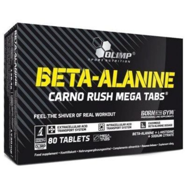 Olimp Beta-Alanine Carno Rush 80 таблеток Olimp Beta-Alanine Carno Rush 80 таблеток