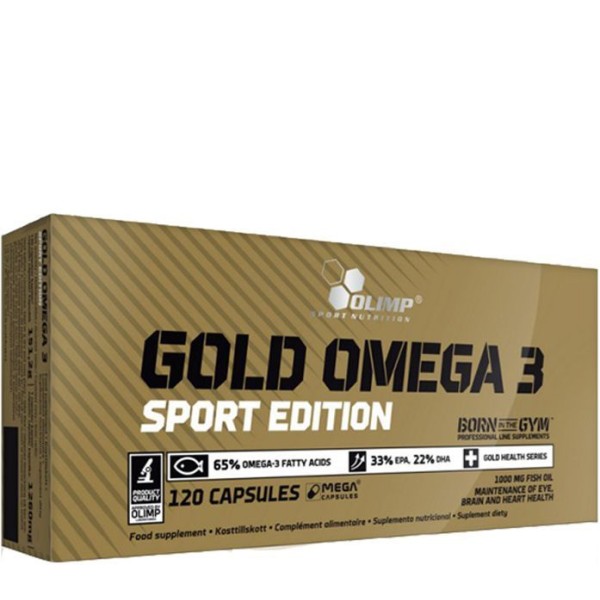 Olimp Gold Omega-3 120 капсул Жирные кислоты