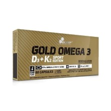 Olimp Gold Omega-3 D3+K2 Sport Edition 60 капсул