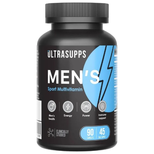 Ultrasupps Men's Sport Multivitamin 90 капсул Ultrasupps Men's Sport Multivitamin 90 капсул