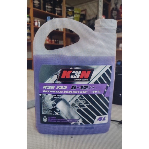 K3N-Katrin Lubes 732 G-12 ++ Purple 4 литра Антифриз