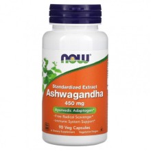 Now Ashwagandha 450 мг 90 капсул Иммунная система