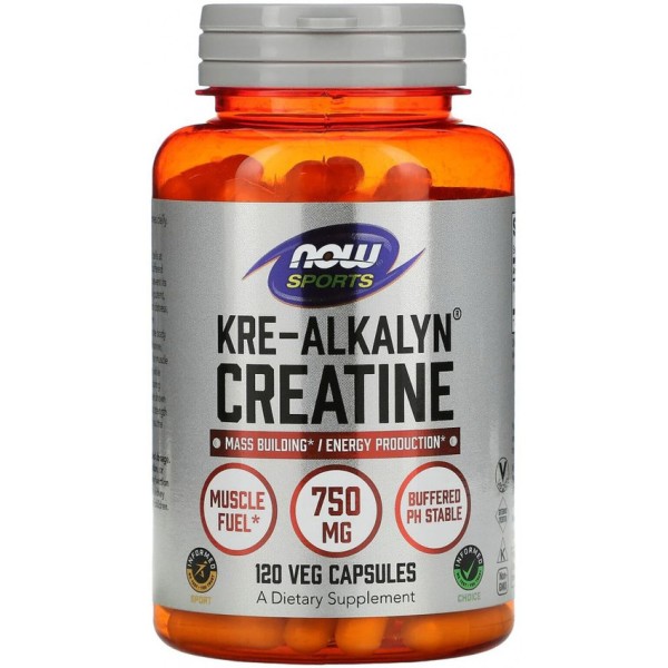 Now Kre-Alkalyn Cteatine  750 mg 120 капсул