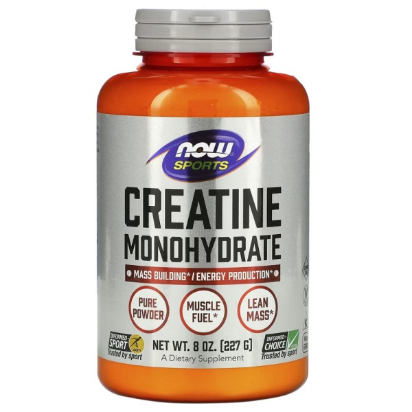 Now Creatine Monohydrate Powder 227 гр Креатин