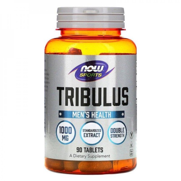 Now Tribulus 1000 мг 90 таблеток Повышение тестостерона