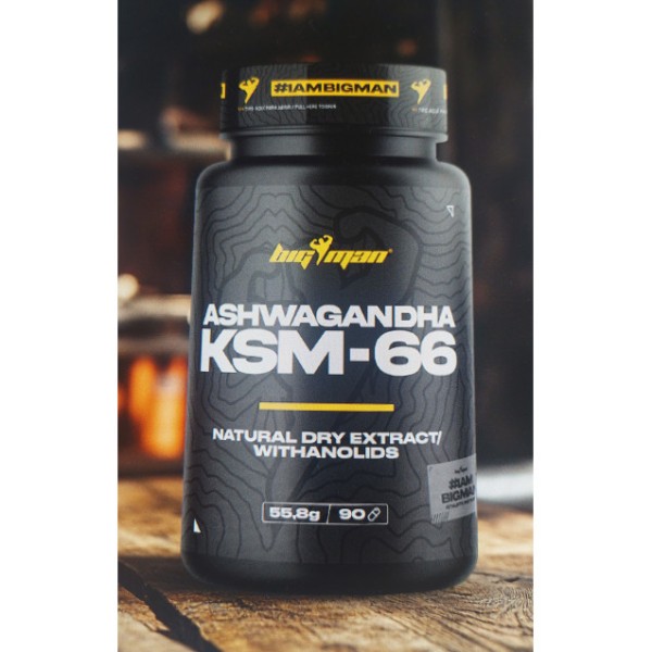 Big Man Nutrition Ashwagandha KSM-66 90 капсул 