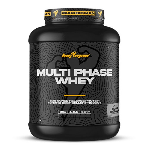 Big Man Nutrition Multi-Phase Whey 2 кг Протеин Big Man Nutrition Multi-Phase Whey 2 кг Протеин