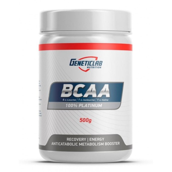 Geneticlab Nutrition BCAA 4:1:1 500 гр Аминокислоты