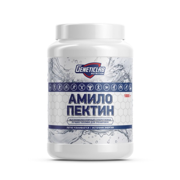 Geneticlab Nutrition Amylopectin 1000 гр Гейнер