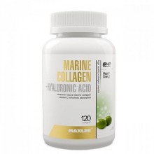Maxler Marine Collagen Hyaluronic Acid Complex 120 капсул Морской коллаген