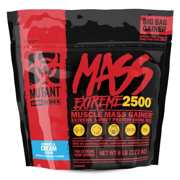 Mutant Mass Extreme 2500 (2720г) Гейнер
