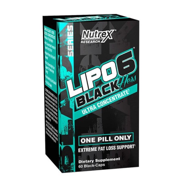 Nutrex Lipo-6 Black Hers Ultra Concentrate 60 капсул