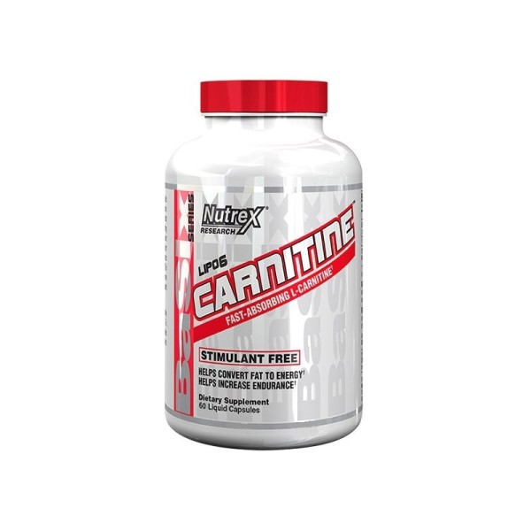 Nutrex Lipo-6 Carnitine 60 капсул Жиросжигатель